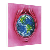 World in Vanilla  - Canvas Print