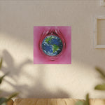 World in Vanilla  - Canvas Print