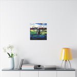 Stone Head  - Canvas Print
