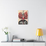 I love the police - Canvas Print