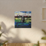 Stone Head  - Canvas Print