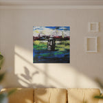 Stone Head  - Canvas Print