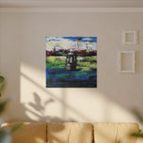 Stone Head  - Canvas Print