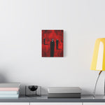 Mourners in Black - Canvas Print