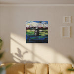 Stone Head  - Canvas Print