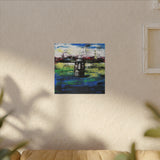 Stone Head  - Canvas Print