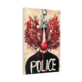 I love the police - Canvas Print