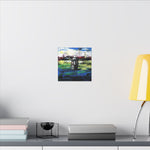 Stone Head  - Canvas Print