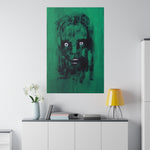 Cold green - Canvas print