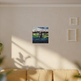 Stone Head  - Canvas Print