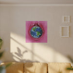 World in Vanilla  - Canvas Print