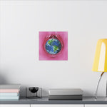 World in Vanilla  - Canvas Print