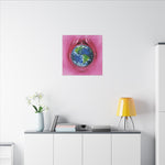 World in Vanilla  - Canvas Print