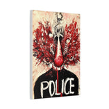 I love the police - Canvas Print