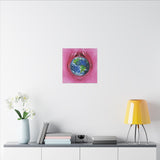 World in Vanilla  - Canvas Print