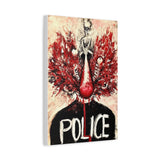 I love the police - Canvas Print