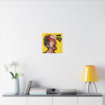 World in Vanilla - Canvas print