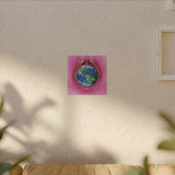World in Vanilla  - Canvas Print