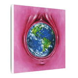 World in Vanilla  - Canvas Print