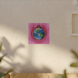 World in Vanilla  - Canvas Print