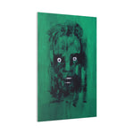 Cold green - Canvas print