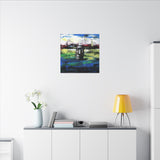 Stone Head  - Canvas Print