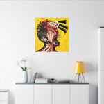 World in Vanilla - Canvas print