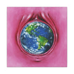 World in Vanilla  - Canvas Print