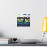 Stone Head  - Canvas Print