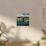 Stone Head  - Canvas Print