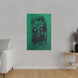 Cold green - Canvas print