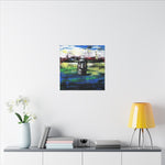 Stone Head  - Canvas Print