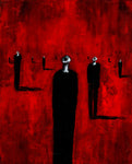 Mourners in Black